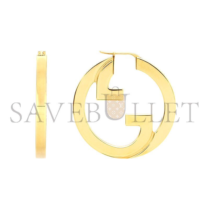 GUCCI BLONDIE HOOP EARRINGS 774532 GUCCI BLONDIE HOOP EARRINGS 774532